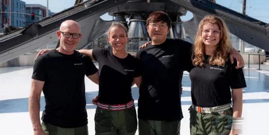 spacex将执行人类首次载人极地太空任务！f2pool矿池联合创始人任指挥官