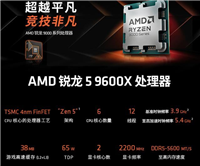 谁才是最佳网游处理器? 锐龙5 9600X与酷睿i5-14600K游戏性能测试出炉
