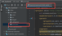 解决Maven项目pom.xml文件Ignored的问题