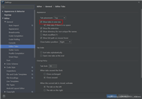 idea类名显示多行的设置方式