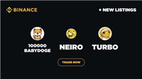 币安现货上架Meme币Neiro、BABYDOGE和TURBO!社群质疑上币策略