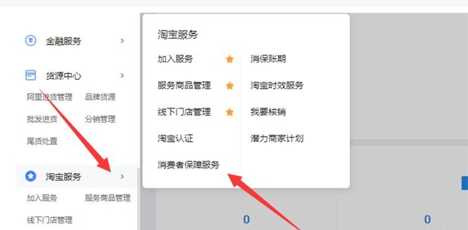 淘宝消费者保障服务在哪里设置?违规怎么赔偿?