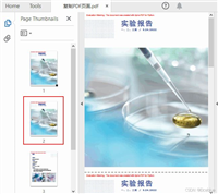 使用python复制PDF中的页面的操作代码