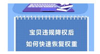 宝贝降权后该如何处理？怎么快速恢复权重？