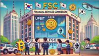 加密交易所Upbit与银行K-Bank遭韩国金委会调查