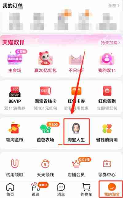 淘宝年度购物分析怎么查看